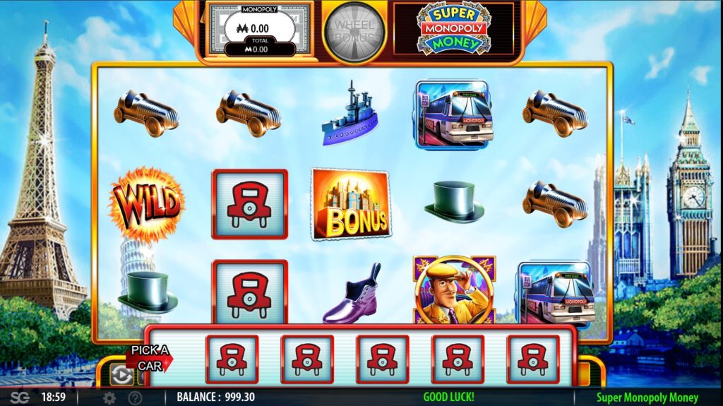 gameplay in super monopoly money 
