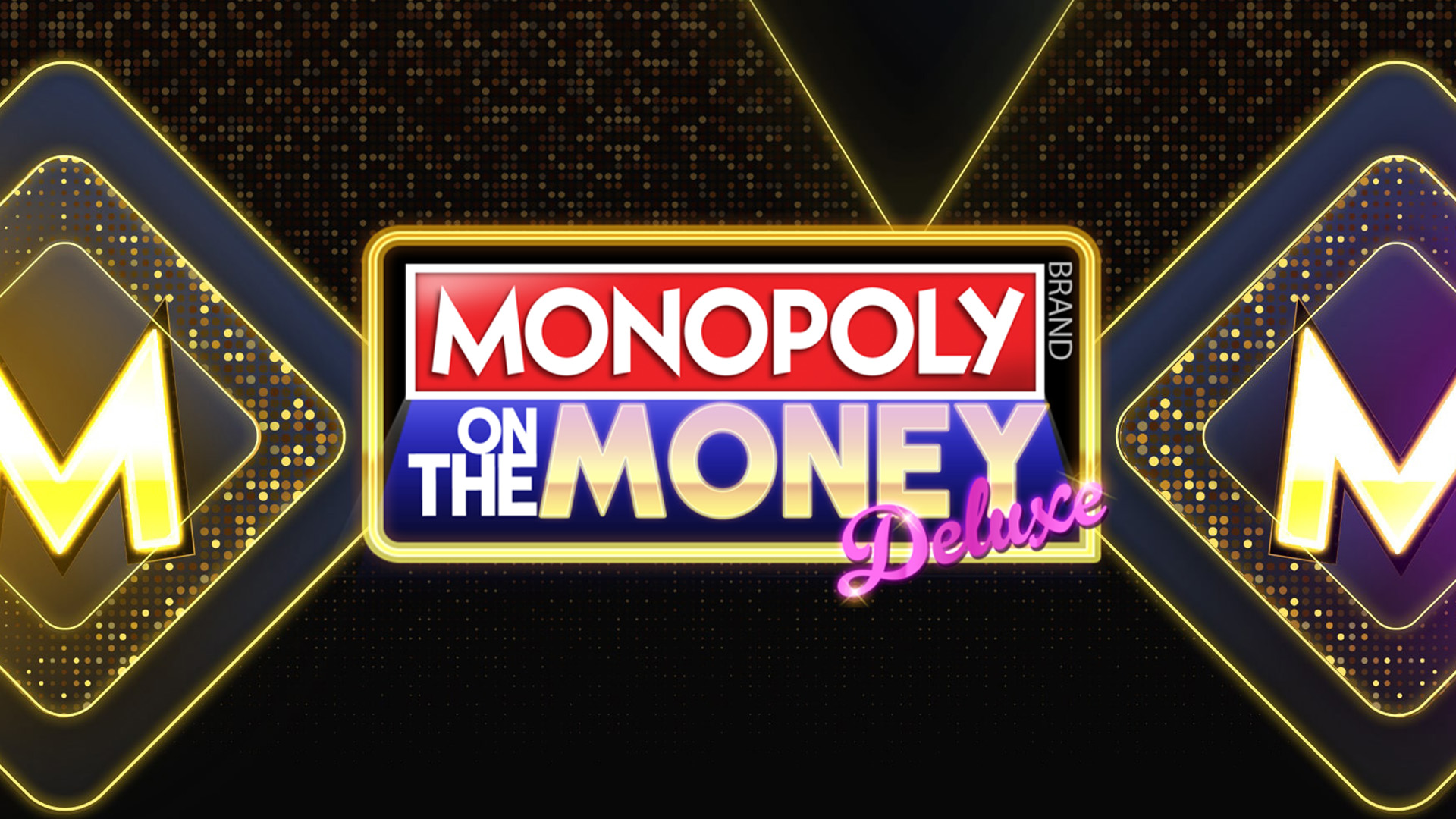 Monopoly on the money deluxe logo
